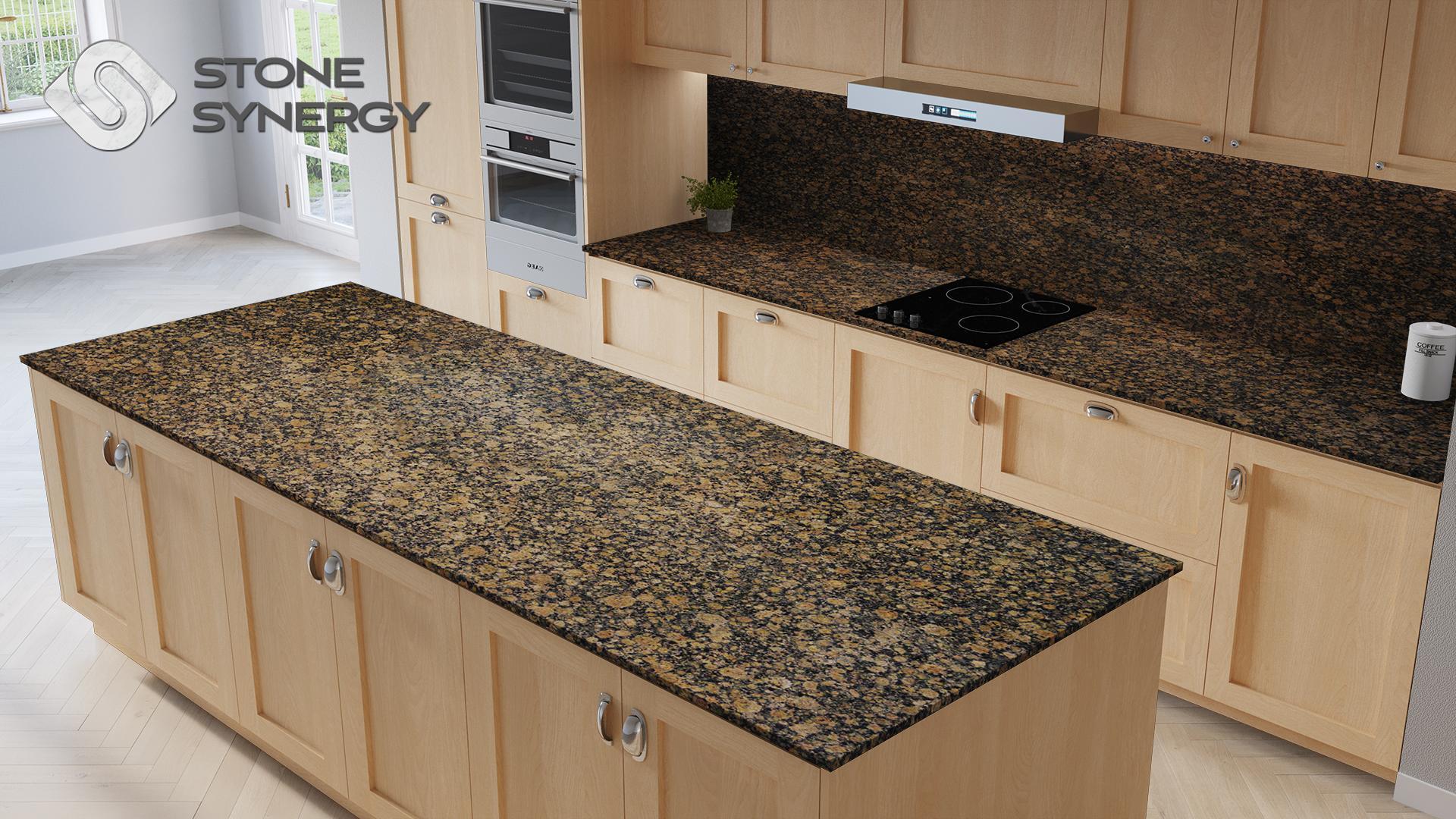 Brown Granite Worktops - Stone Synergy