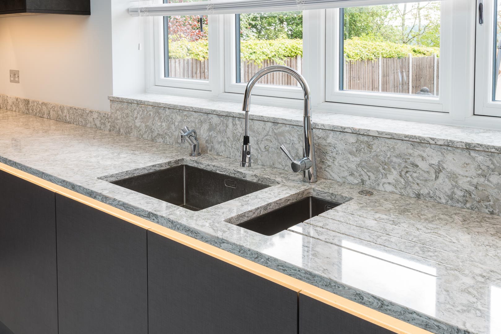 Carrara Marble Worktops - Stone Synergy